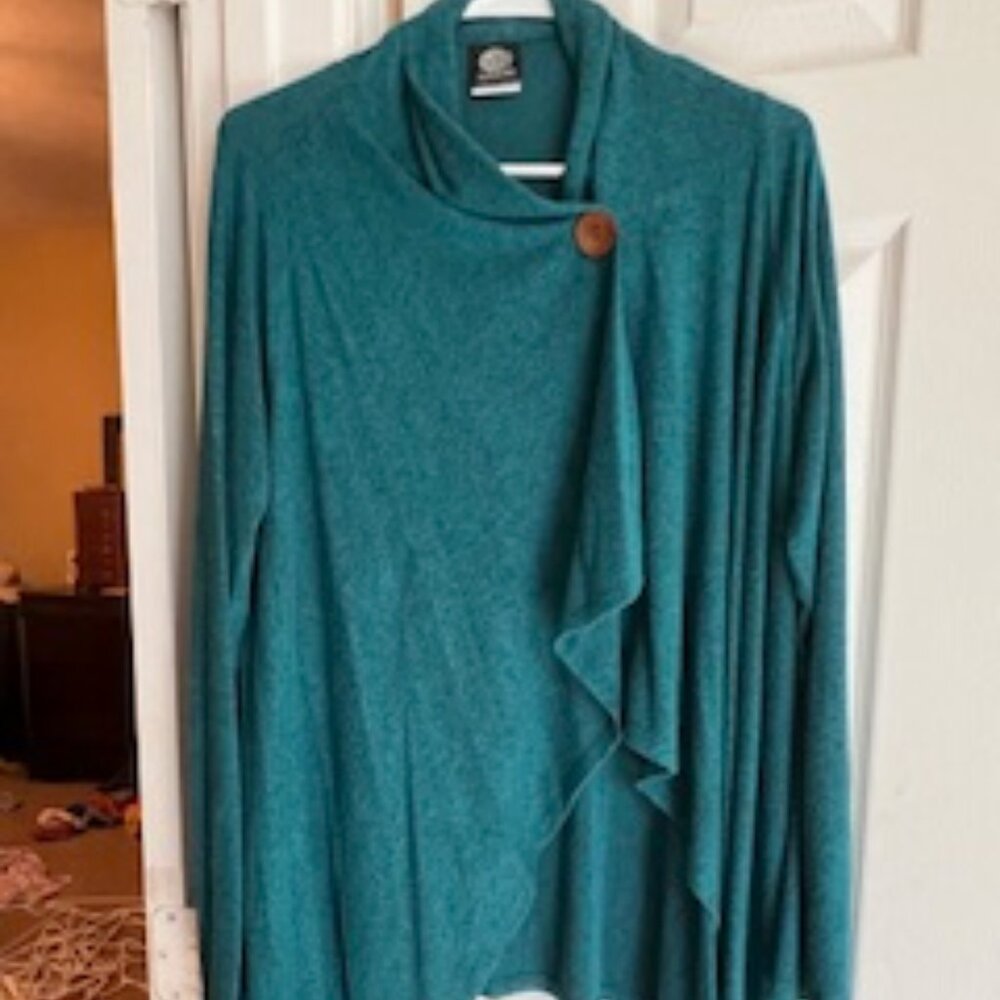 Teal Bobeau Sweater